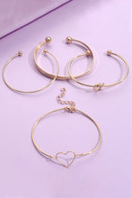 Love Geometric Cross Bracelet 4-piece Set