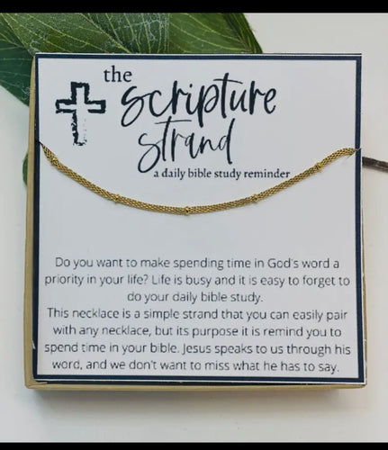 Scripture strand