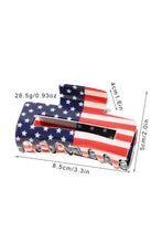 American Flag  Claw Clip