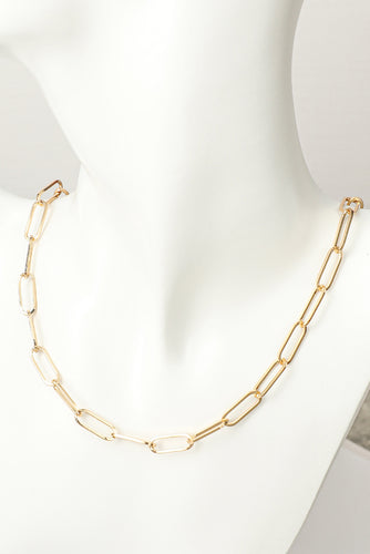 Stainless Chain Link Necklace