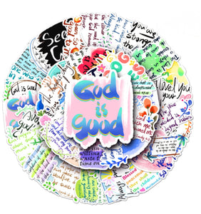 Faith stickers 50 pc