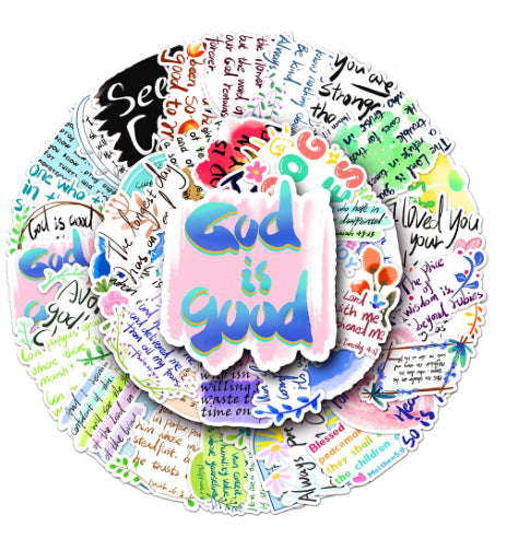 Faith stickers 50 pc