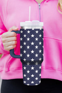 Star Printed Cup with Handle 40oz