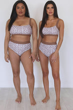 Contrasting Trim Bikini Set