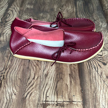 Leather loafers