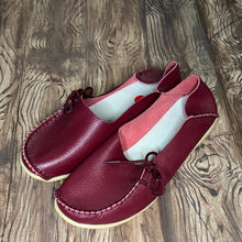 Leather loafers